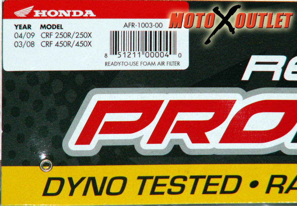 Honda CRF 250R 450R Air Filter Maxima Pro CRF250R 250X CRF450R 450X 250 450
