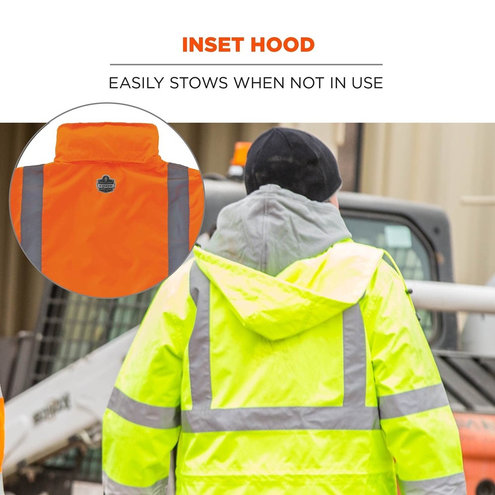 Ergodyne Standard Jacket Large Orange