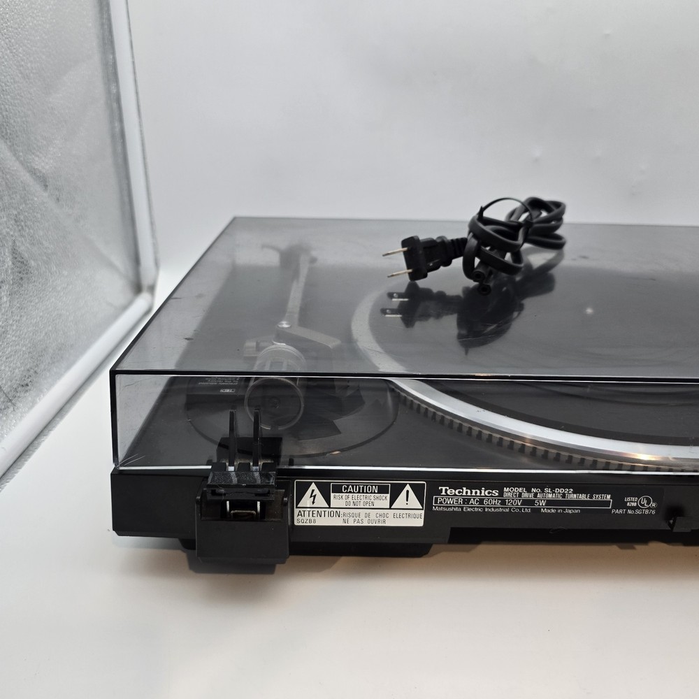 VTG Technics SL-DD22 Direct Drive Fully Automatic Turntable Fully TESTED! (READ)