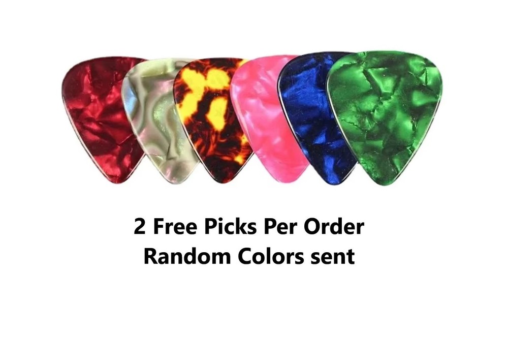 Classical Guitar Strings 028-043 Nylon Core Silver Plated Light 2 Free Picks