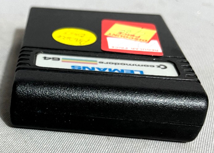 Lemans Cartridge Commodore 64 Commodore Business Machines published 1982 HAL lab