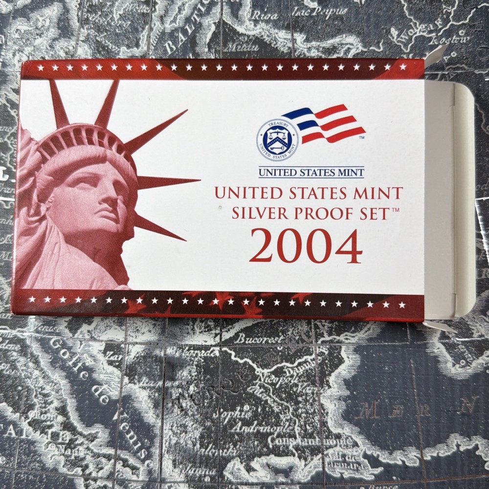 2004 US Mint Silver Proof Set w/OGP/COA