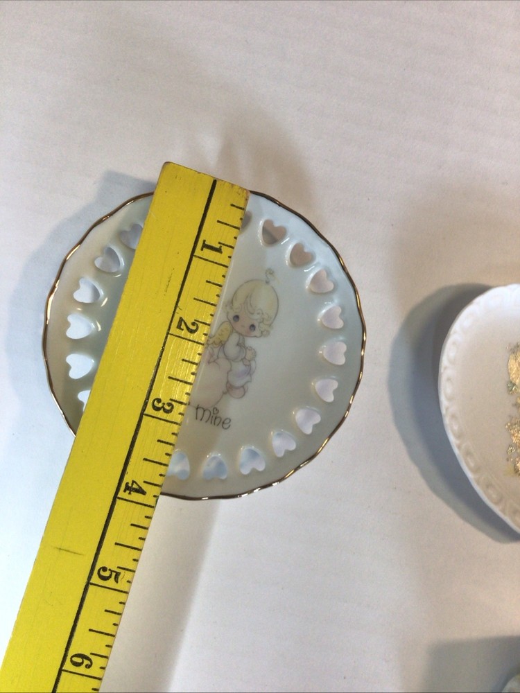 Precious Moments Mini Plate Lot & Thimble