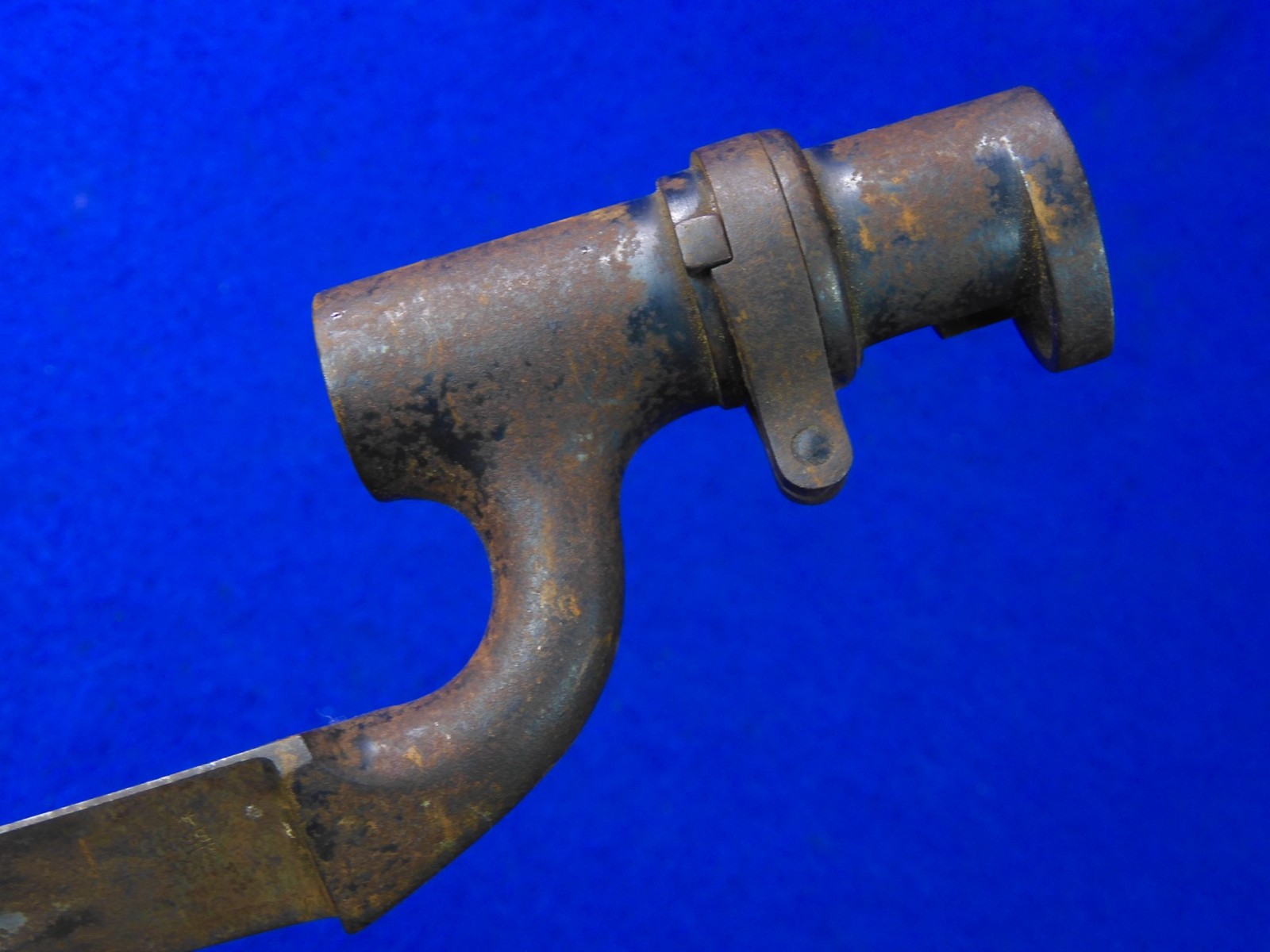 British English Antique WW1 Model 1876 Socket Bayonet w/ Scabbard c