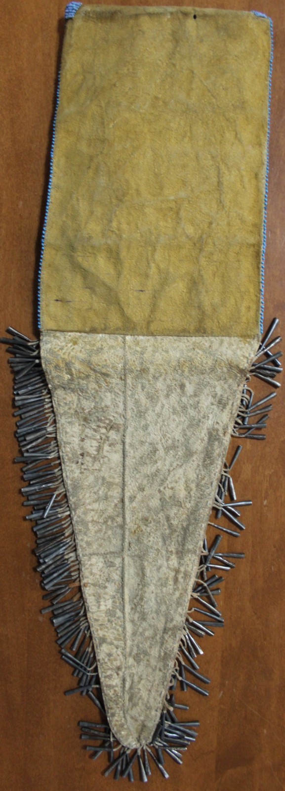 VERY LARGE Vintage Plains Tab Bag with Cones