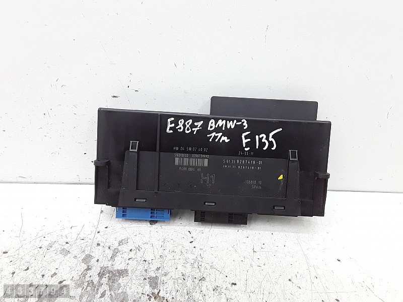 2011 BMW 3 SERIES E90 E91 ECU CONTROL UNIT 516013E03