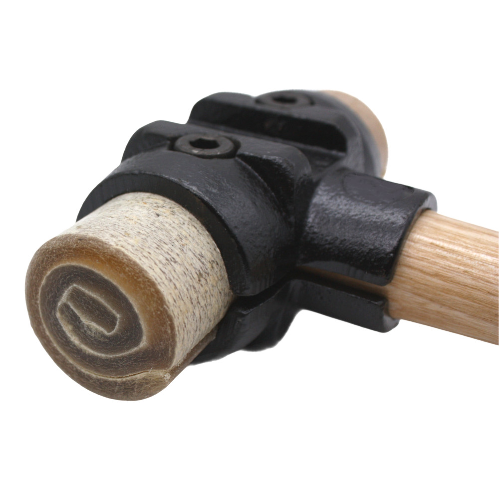 C.S. Osborne #394-1R Rawhide Split Head Hammer Size 1