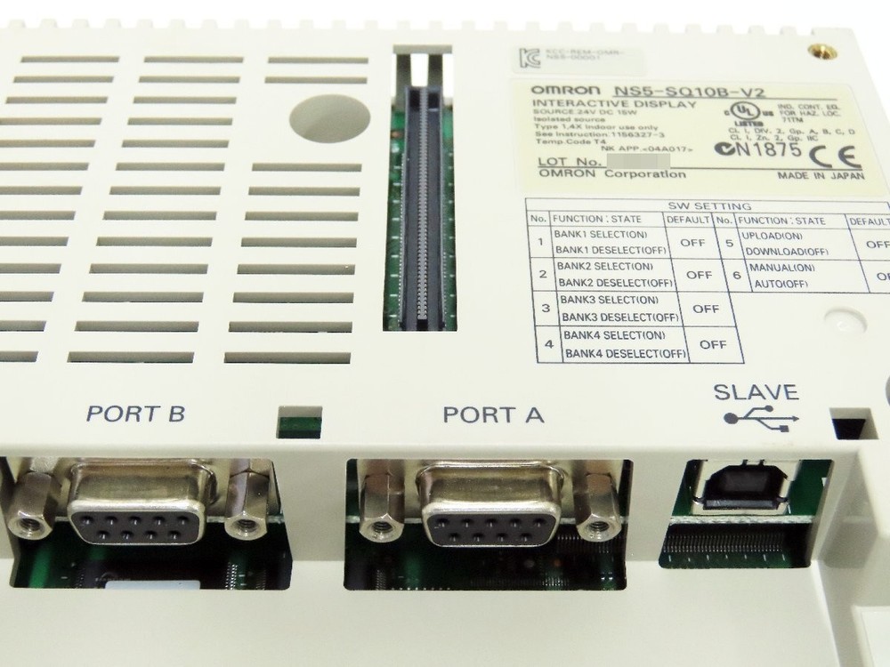 OMRON NS5-SQ10B-V2 Touch Panel HMI
