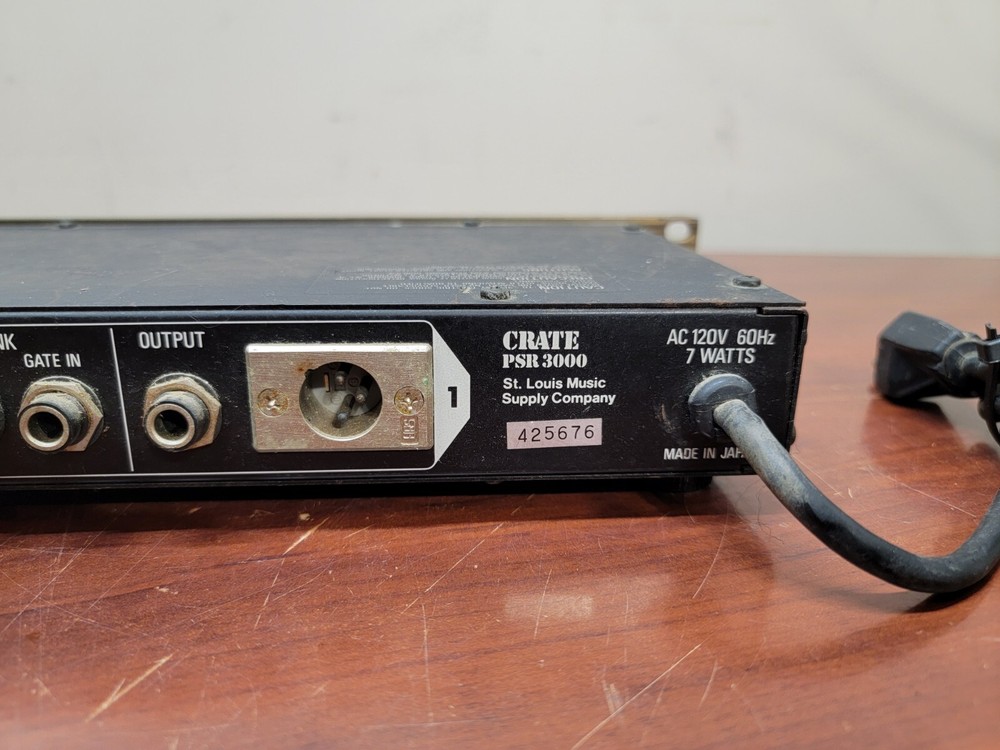 Crate PSR3000 Compressor Limiter c-x