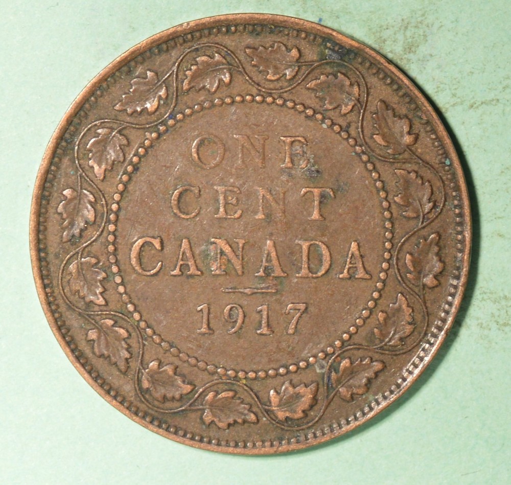 1917 - Canada Large Cent  - INV# X-236