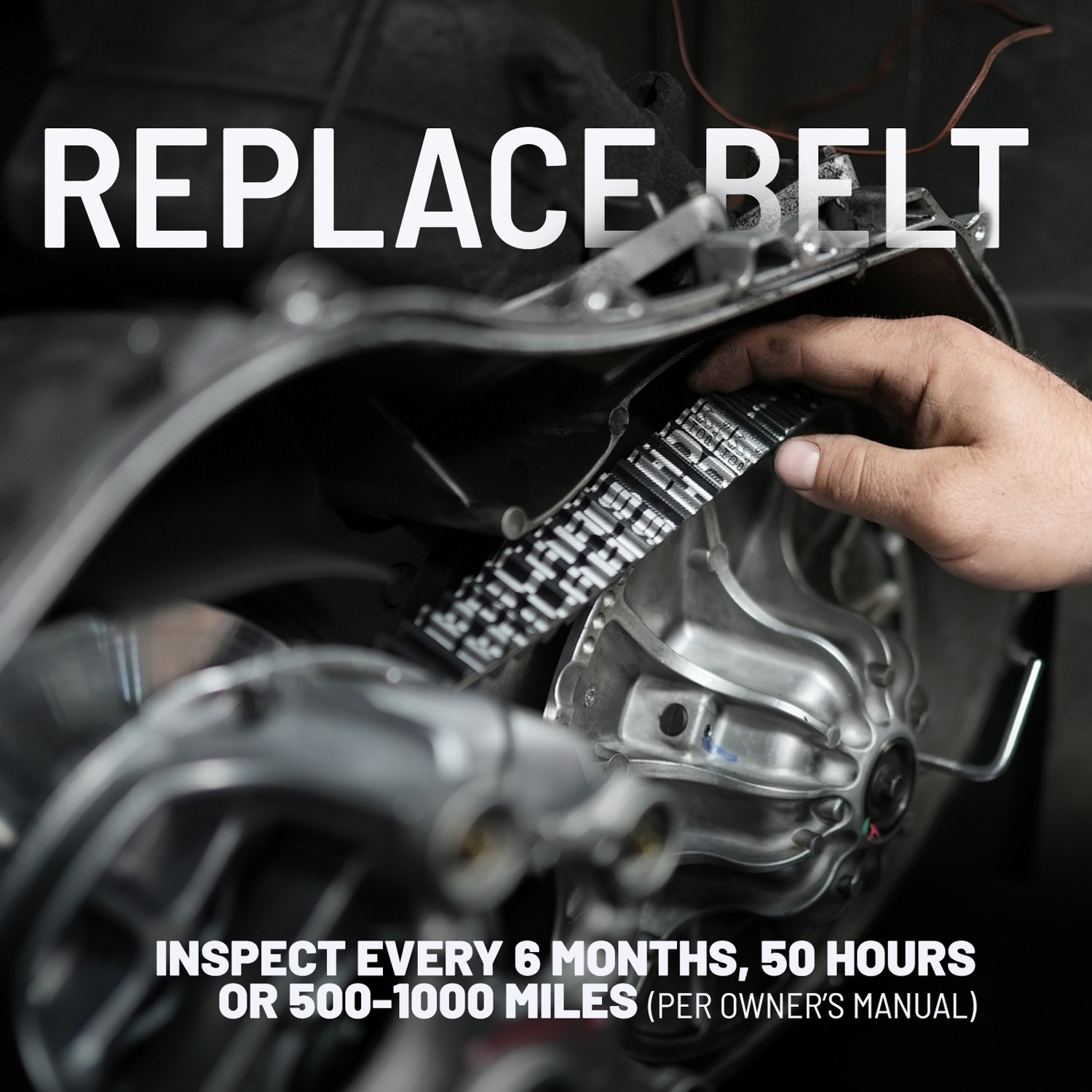 Polaris Off Road Drive Belt, for RZR & RANGER Models, Genuine OEM - 3211143