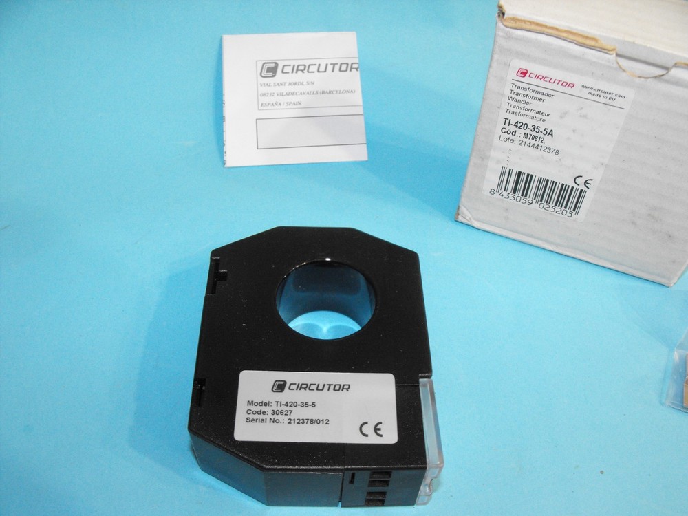 CIRCUTOR TI-420-35-5A.Transformer.COD M70812.NEW