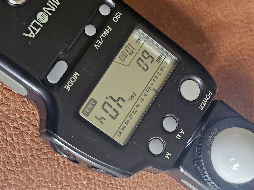 Minolta Auto Meter IV F Flash Light Exposure Meter