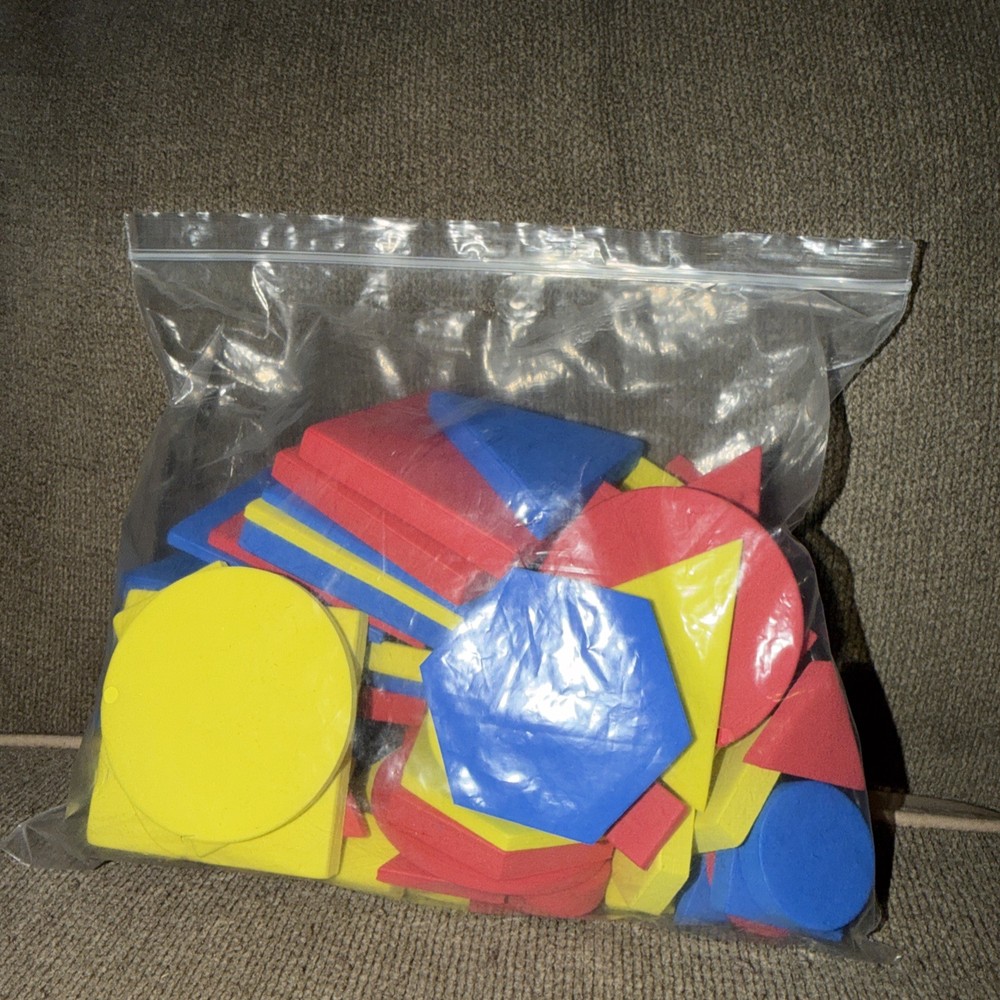 Attribute Blocks 60 piece set MAC009 new