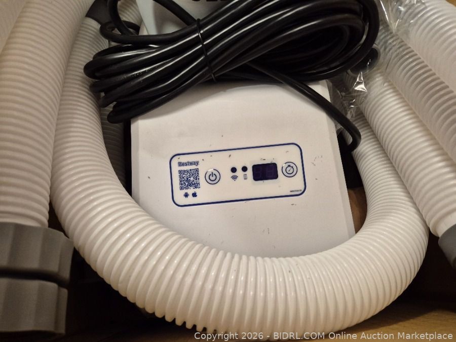 Flowclear 2000 Gph Smart Touch Wifi Above-Ground Pool Pump Filter 12000 Gal Pool