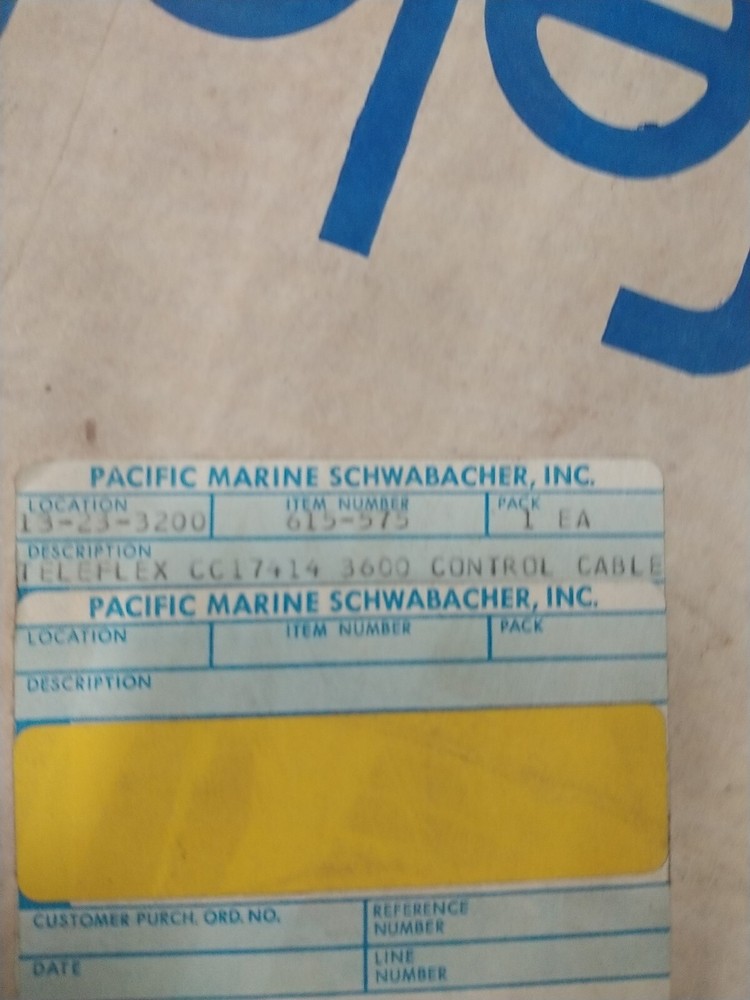 Seastar Teleflex CC 17414 3600 #CS