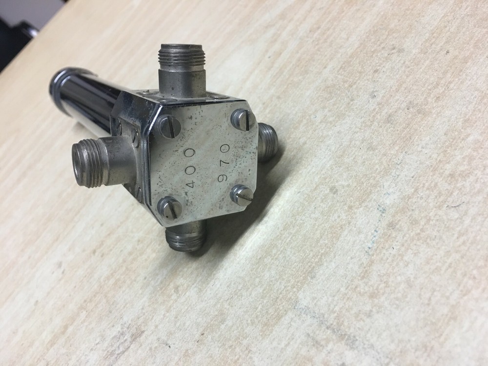 Broadcast Professional Coupler 500w Wide Band from 400 to 970 Mhz IN N - OUT 4N