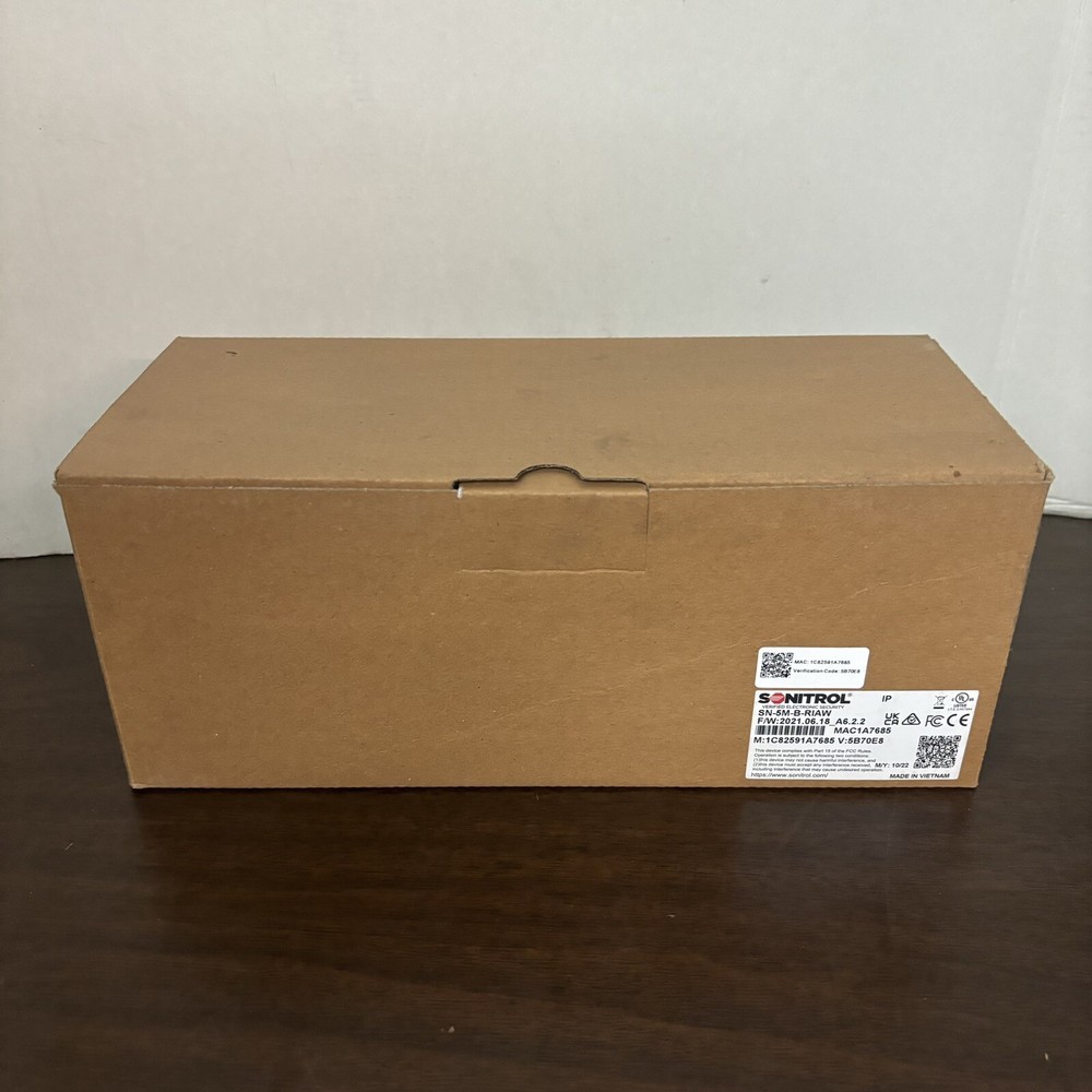 SONITROL SN-5M-B-RIAW Network Camera