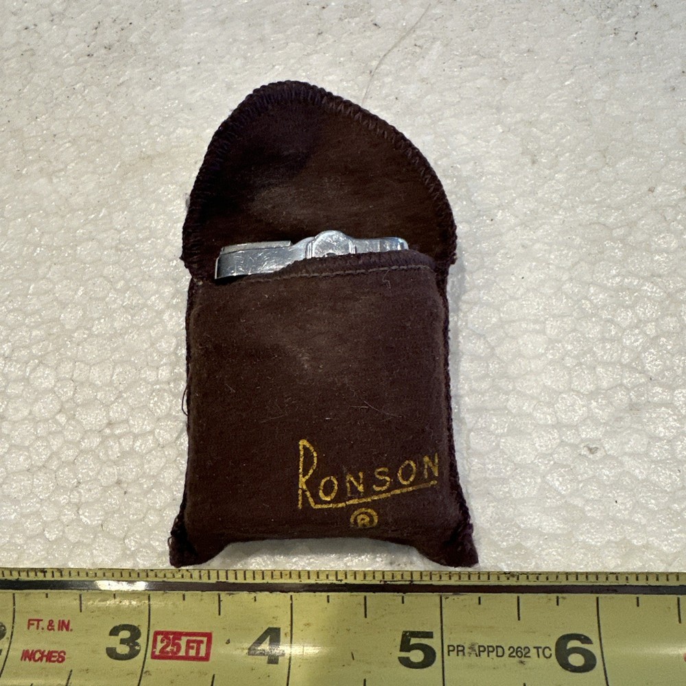 Ronson Standard Lighter with accessories
