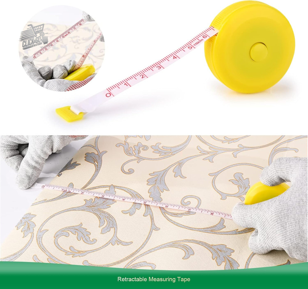 Wallpaper Tool Kit With Sewing Rollers, Handcrafted Knife