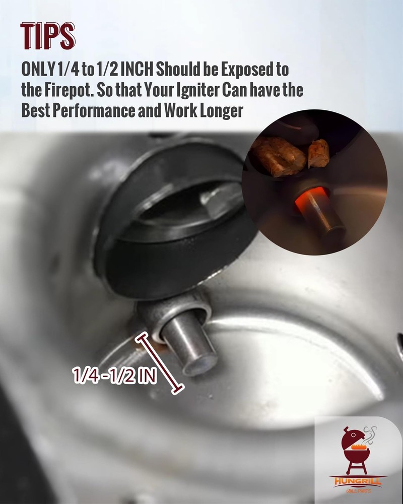 120V AC Hot Rod | Igniter Replacement for Camp Chef, Pit 1