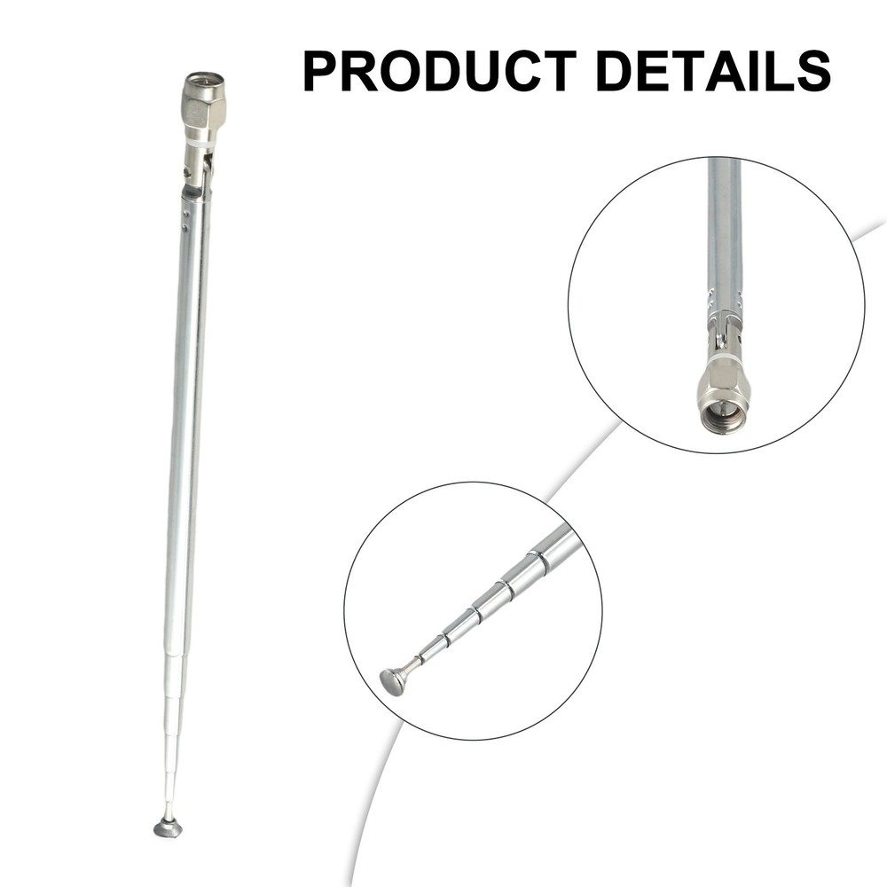 Adjustable 14 Section Telescopic Antenna 5 6M/18 4FT Length for DIY Projects