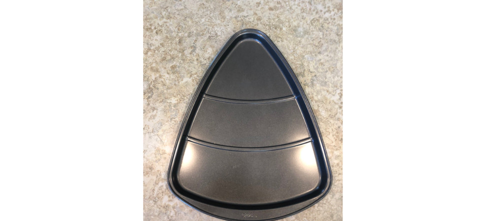 Halloween Wilton Candy Corn Shaped Nonstick Cookie Pan