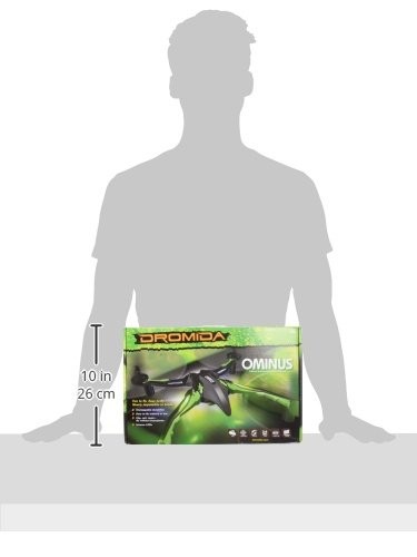 Dromida Ominus Unmanned medium sized - bigger than hand held models, Red