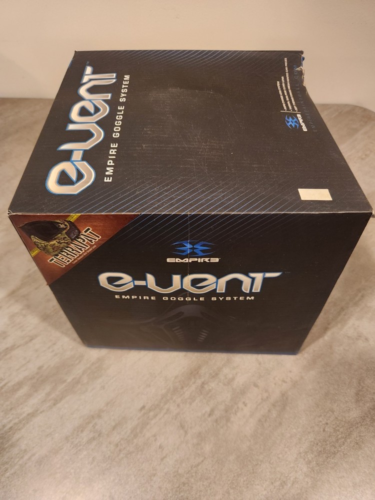 Empire E-Vent Goggle TerraPat with fan + extra clear lens