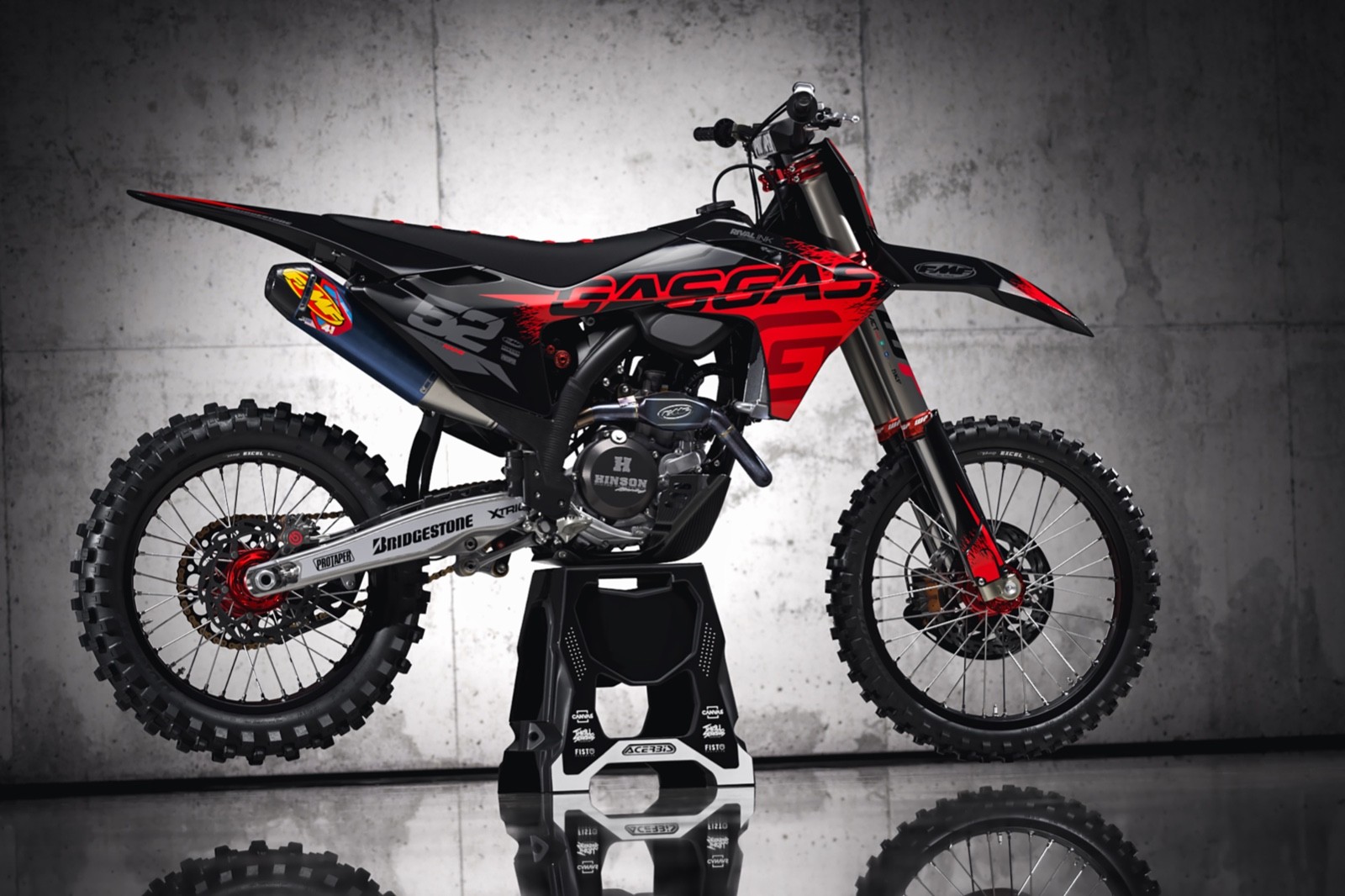 Fits GASGAS EX and EC125/250/350/450 MC125/250/350/450 2024 2025 Graphic kit