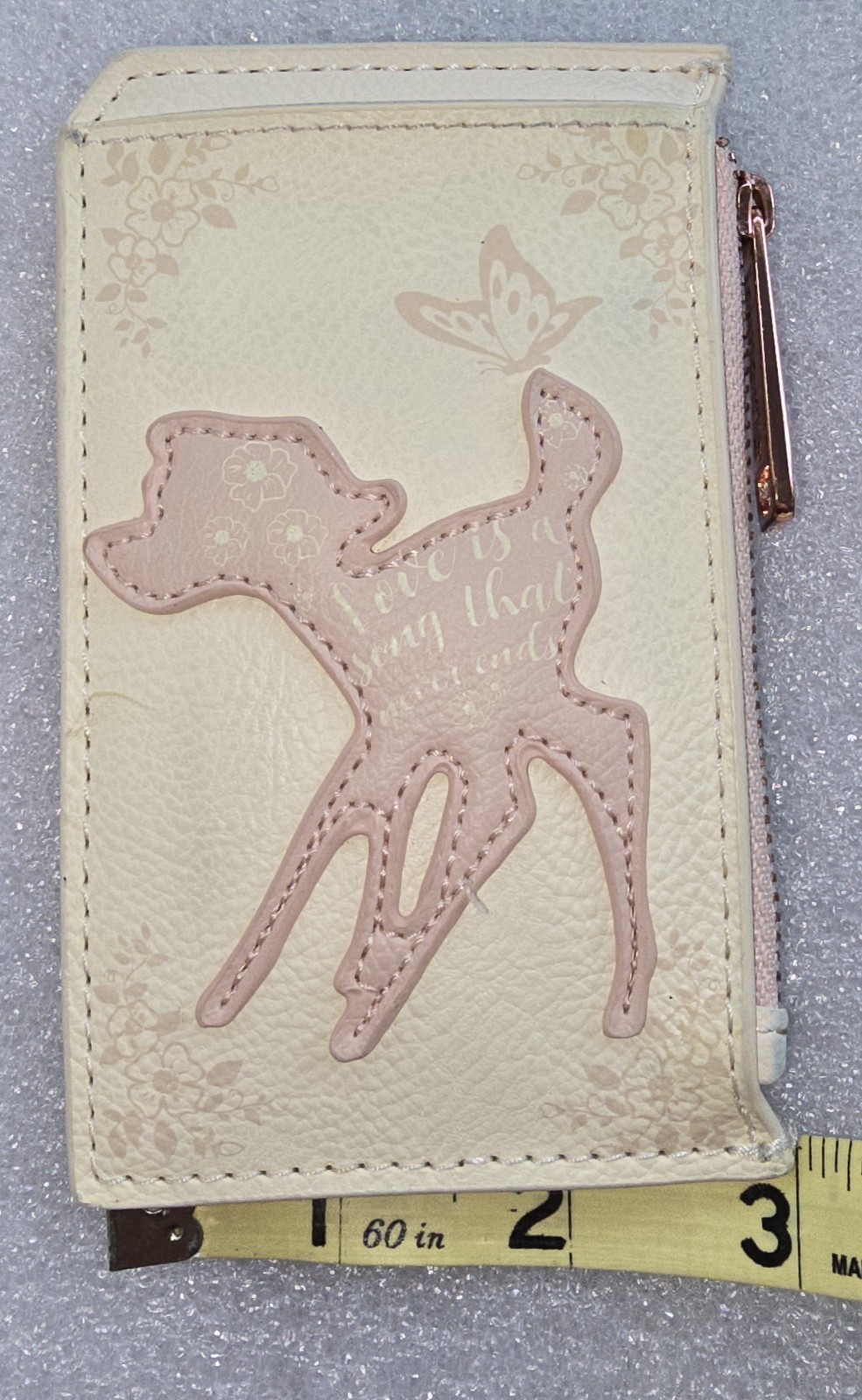 Disney Loungefly Bambi Card & Coin Purse Wallet