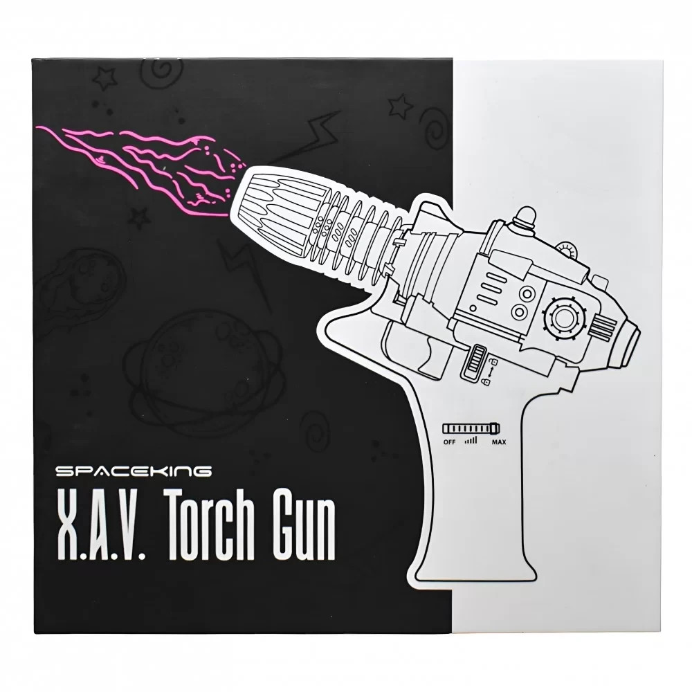 SPACEKING X.A.V. Refillable Torch Lighter – Adjustable Flame Butane Torch Gun