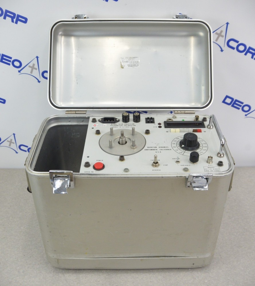 Quantum Dynamics N-11-ECS/3A Ultra High Precision Tachometer Calibration System