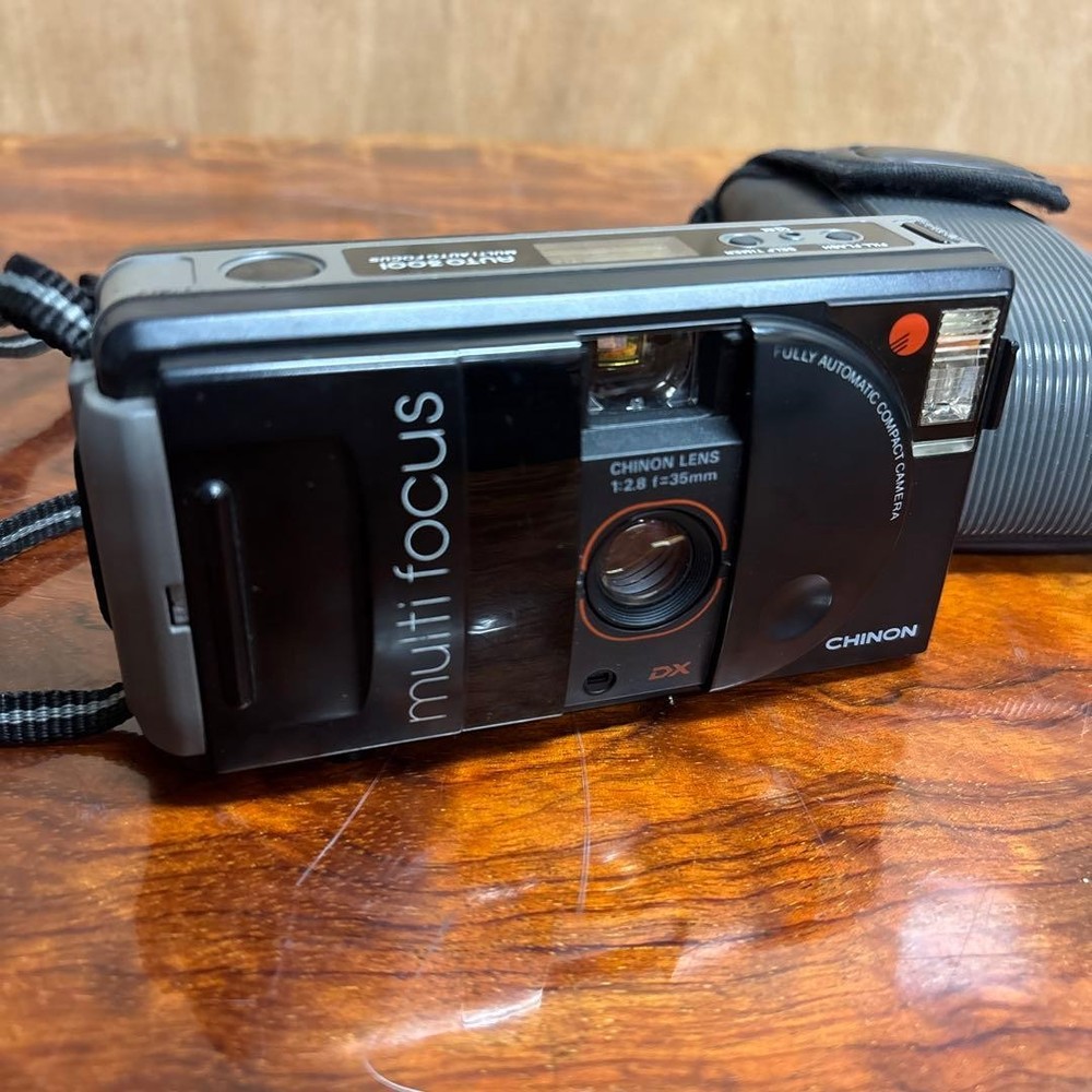 CHINON Auto 3001 Multi Auto Focus Black Fully Automatic Compact Camera 35mm