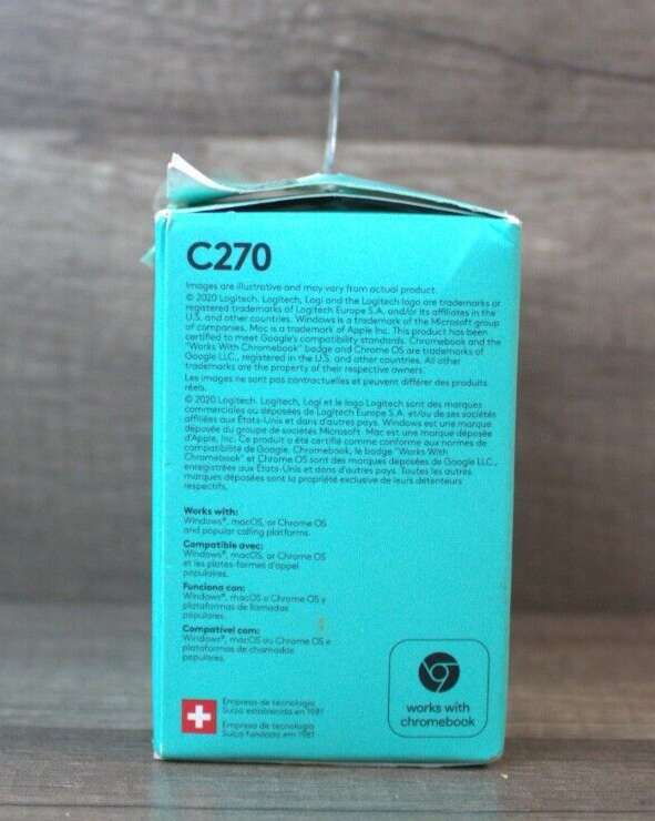 NOB-Logitech C270 Web Camera -Widescreen HD Video Calling-Noise-Reducing Mic