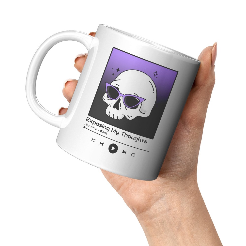 Exposing Thoughts White Mug