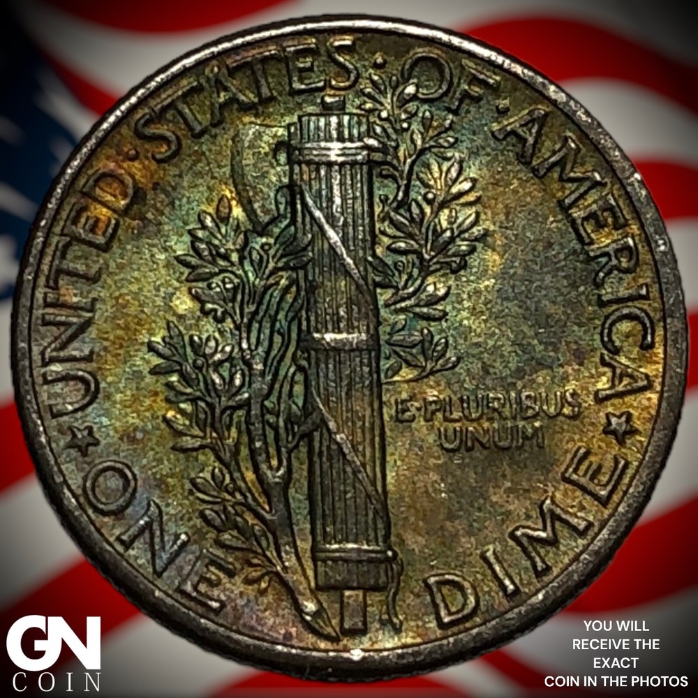 1944 P Mercury Dime M6579