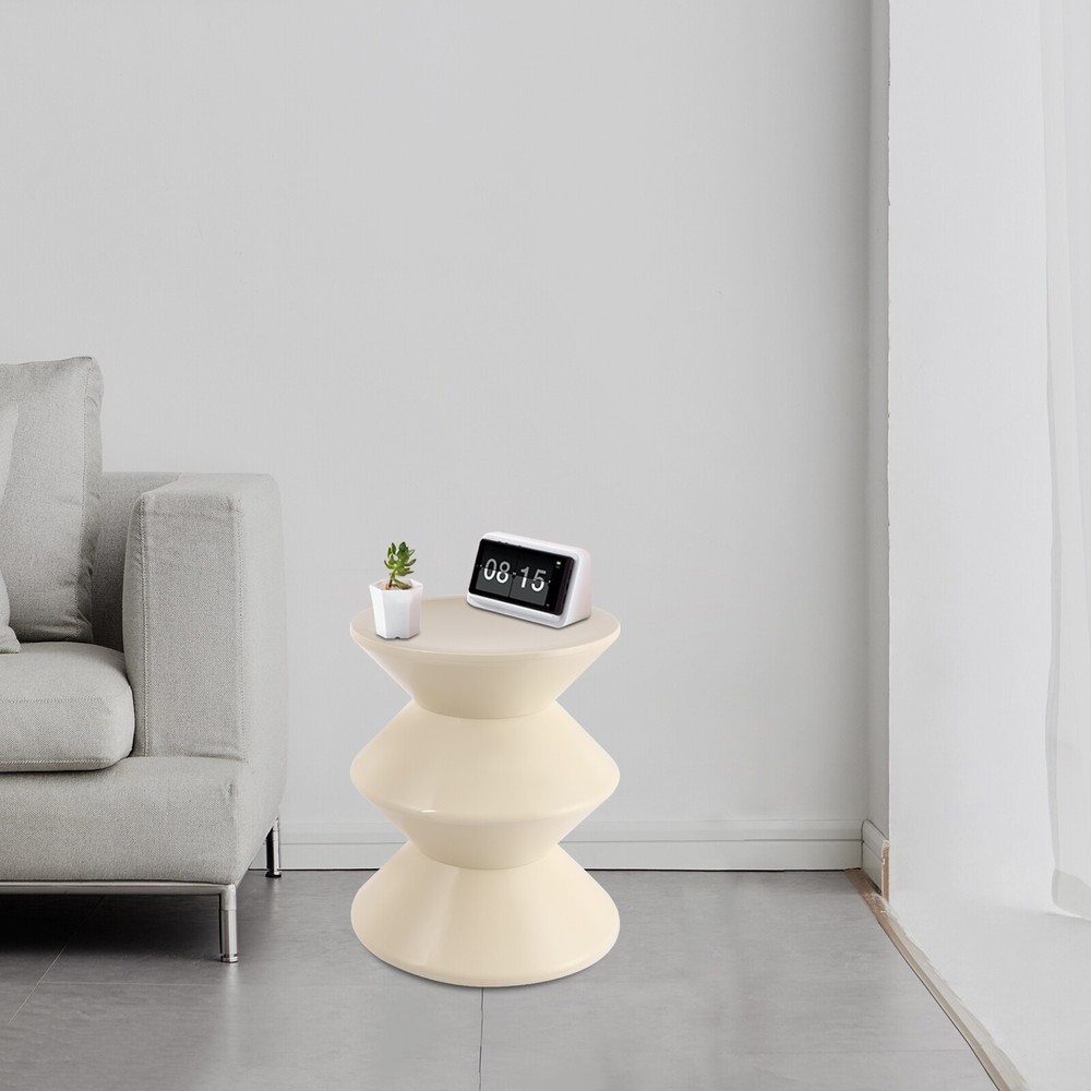 Side Table, Sofa Side Table, Modern Round End Table US
