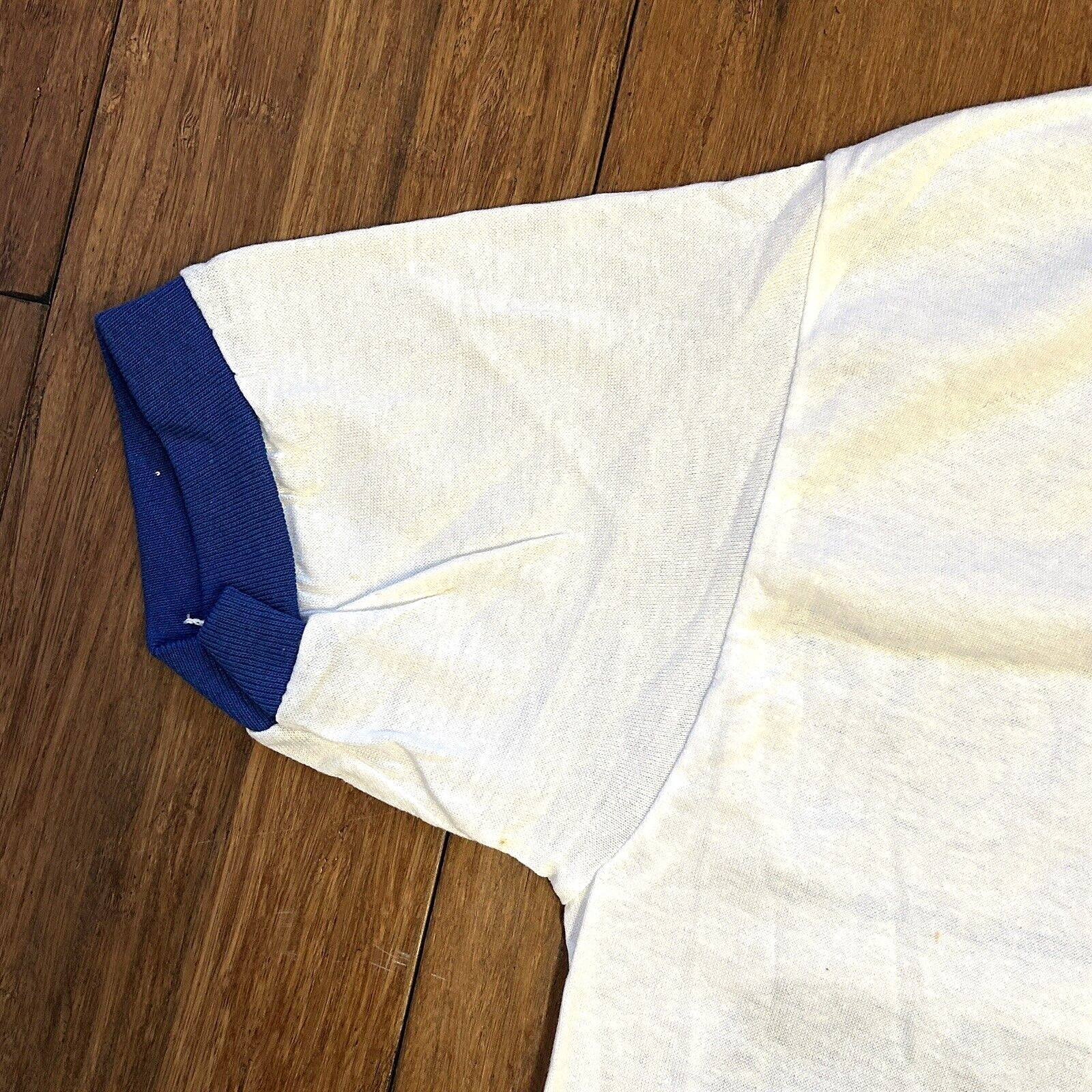 Vintage 80s Whistler Mercury Cougar Motorsports Jerzees Ringer Tshirt Small