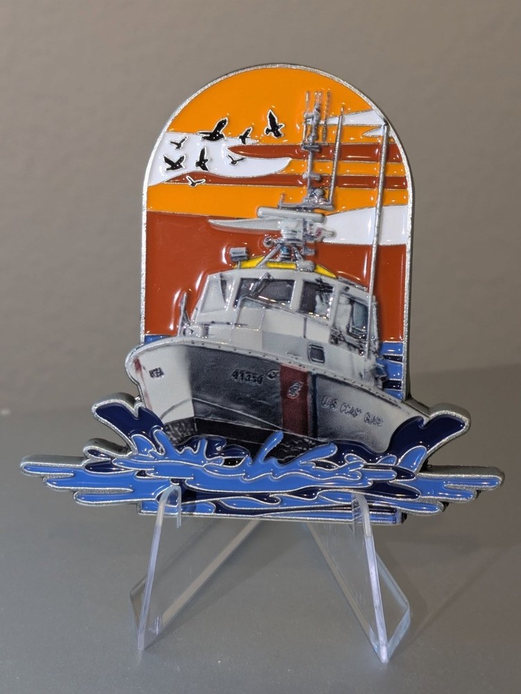 Coast Guard 41ft UTB Challenge Coin