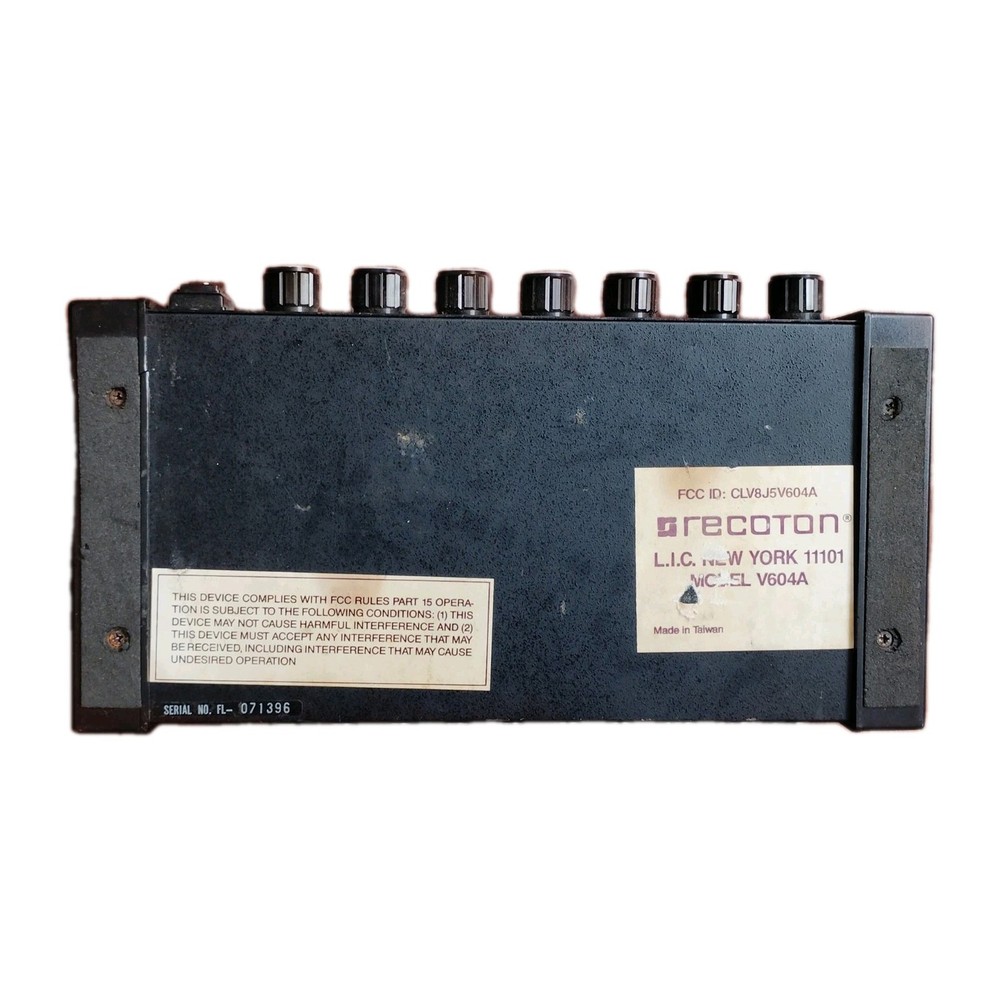 Rare Recoton VNS/Enhancer RF Converter - Unique Model with Extra Knobs!