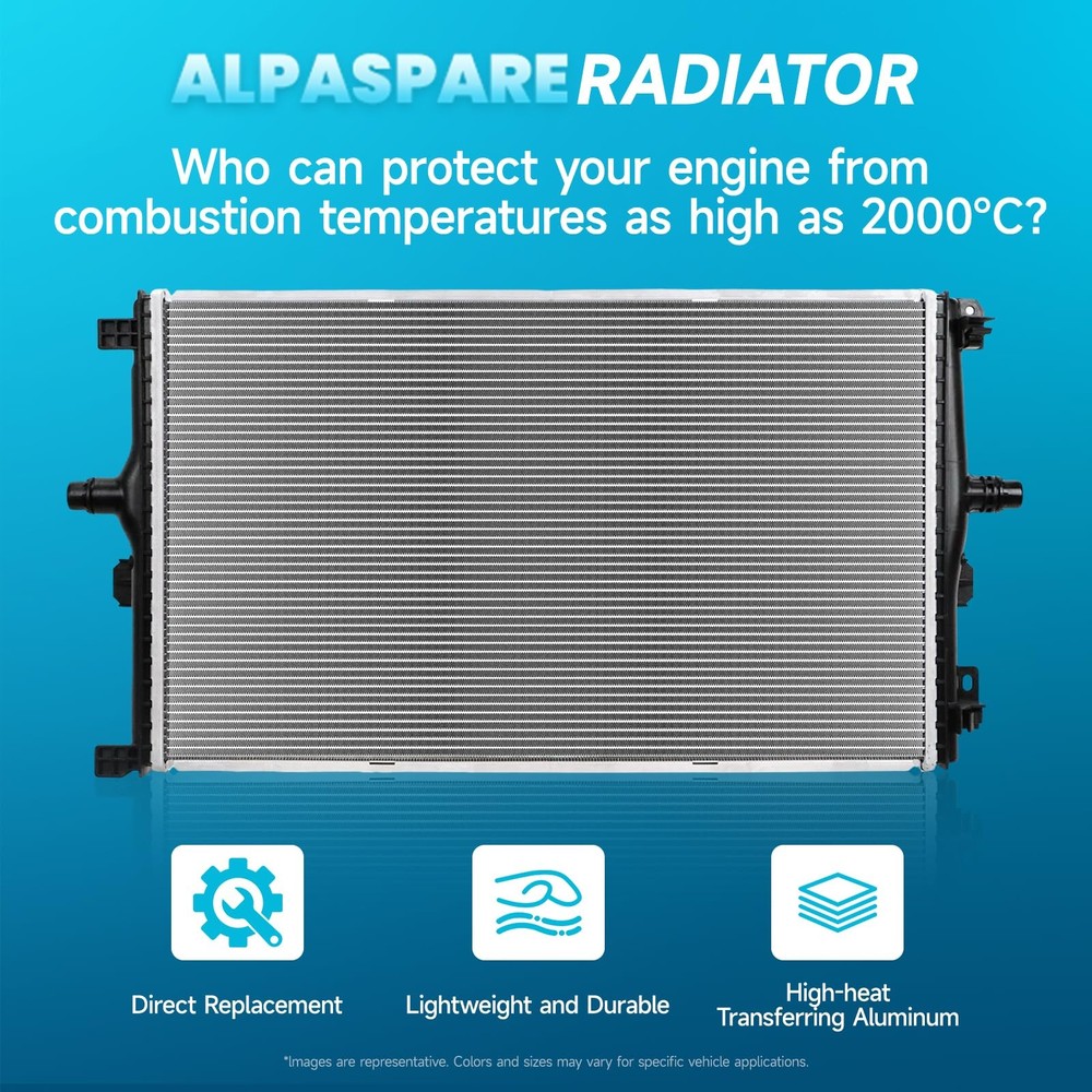 Engine Coolant Radiator Compatible with 82-72 FORD/MAZDA TRK