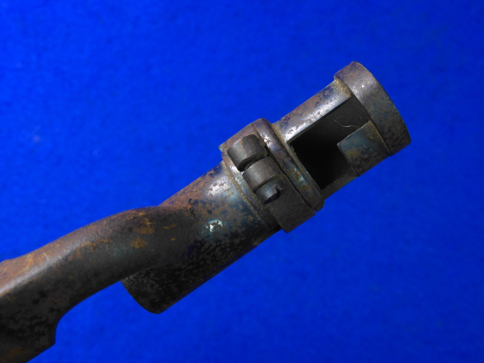 British English Antique WW1 Model 1876 Socket Bayonet w/ Scabbard c