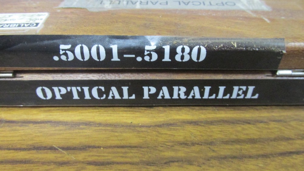 Mitutoyo Optical Parallel .5001 - .5180