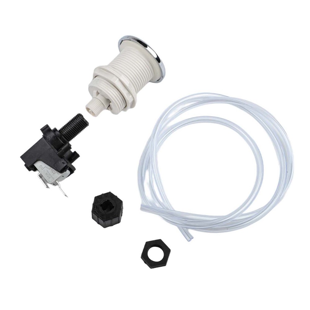 Push Button Switch Pneumatic Air Pressure Tub Switch Garbage Disposer Switch
