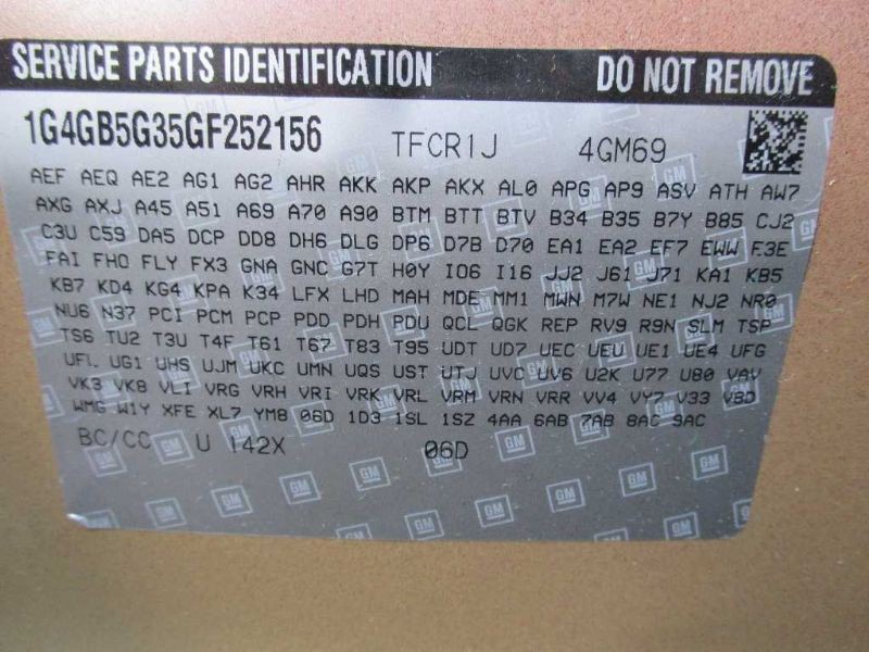 Camera/Projector Camera Front View Pre-crash System Fits 14-16 REGAL 4366798