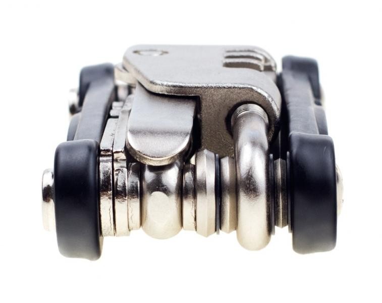 EyezOff 18-Function Folding Bicycle Multi Tool (Black/Silver)