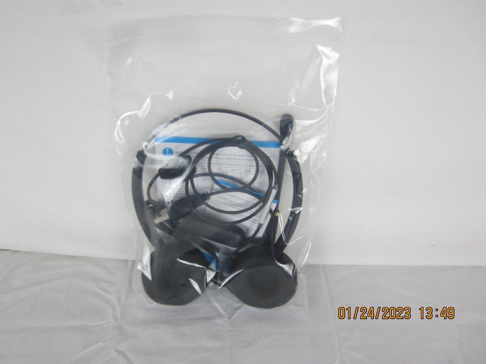 Wired Usb Call Center Headset With Microphone