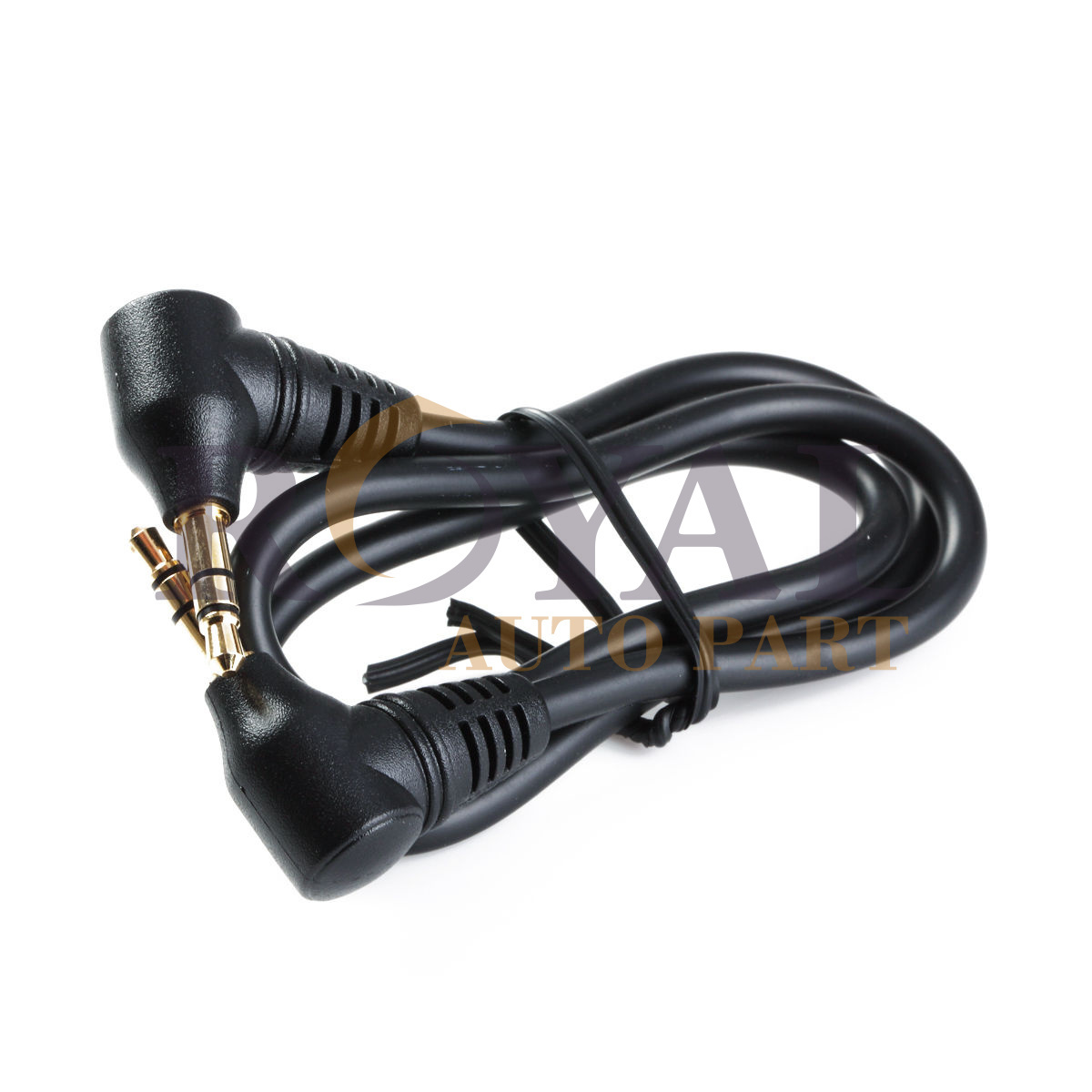 AUX Audio Cable Male to Male 3.5mm Right Angle Plugs
