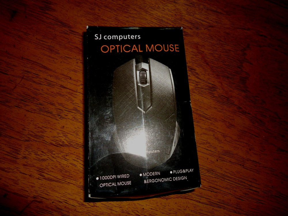 SJ Computers Optical Mouse USB